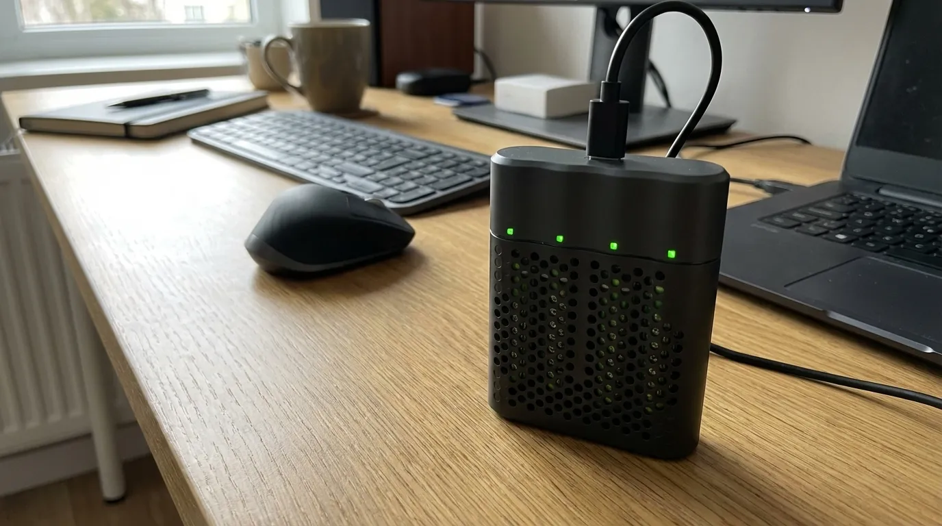 GP ReCyko Pro Batteriladdare USB – inkl. 4st Ni-MH AA-batterier 2000mAh hero